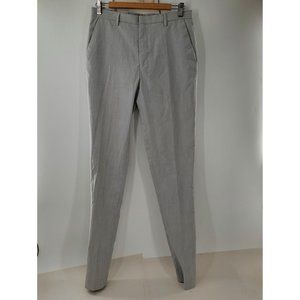 ASOS‎ Mens Super Skinny Light Grey Dress Pants W30" L 76cm Inside leg L 36"